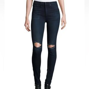 Rag & bone Mojave ripped knee skinny jean size 26